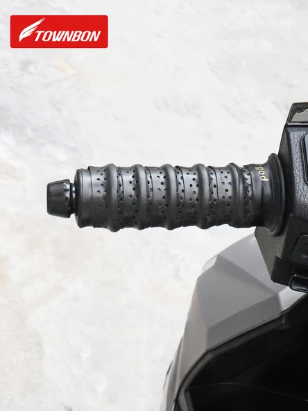 Motosiklet Gidon Bandı - Ateş Kırmızısı - 5
