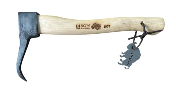 Yapar  Kamp Dağcı Çivi Balta  Ağaç  Saplı 800gr 40 cm - 3