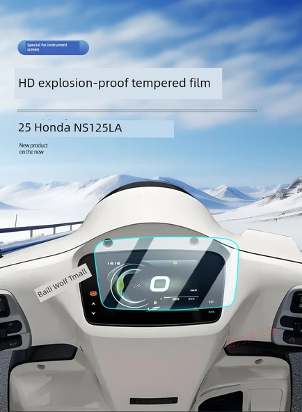 Honda NS125LA (23-24) Gösterge Paneli Koruyucu - Nano Patlamaya Dayanıklı Yumuşak Film - 2 Adet - 7