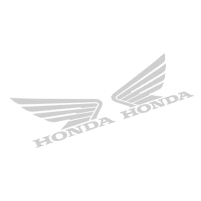 Honda Pcx160 Reflektif Sticker Seti - Gümüş Beyazı - 10x8cm (Çift)