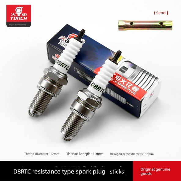 D8RTC Nikel Bakır Buji - Model 2