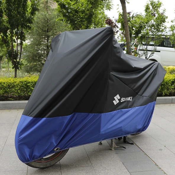 Motosiklet Örtüsü Oxford Kumaş Su Geçirmez Toz Geçirmez - M Boy 2XL gsx250r 650 1000r - 3