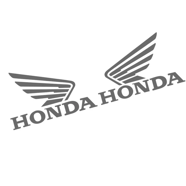 Honda Pcx160 Reflektif Sticker Seti - Gümüş Gri - 10x8cm (Çift)