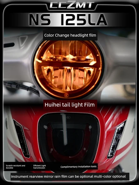 Honda NS125LA Mor Far Koruma Filmi - 2