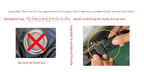 Motosiklet Örtüsü Oxford Kumaş Su Geçirmez Toz Geçirmez - M Boy XL Yükseltilmiş Kuyruk UY125 Ön Cam - 7