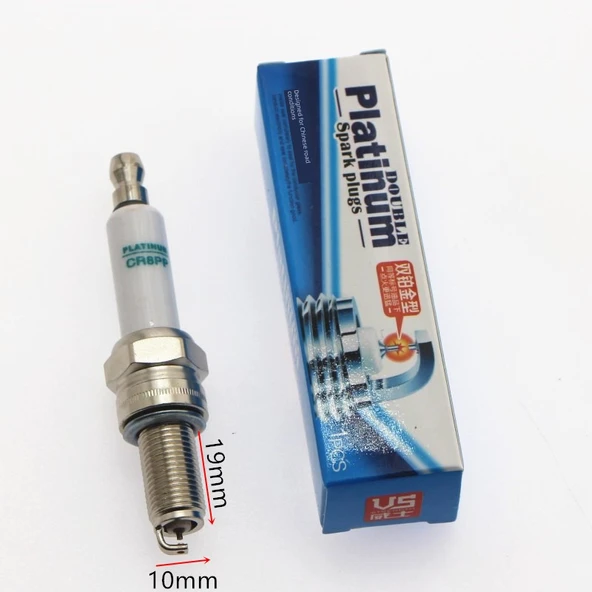 Motosiklet Pedal Güç Araba Çift Platin Bujisi A7TC - 3