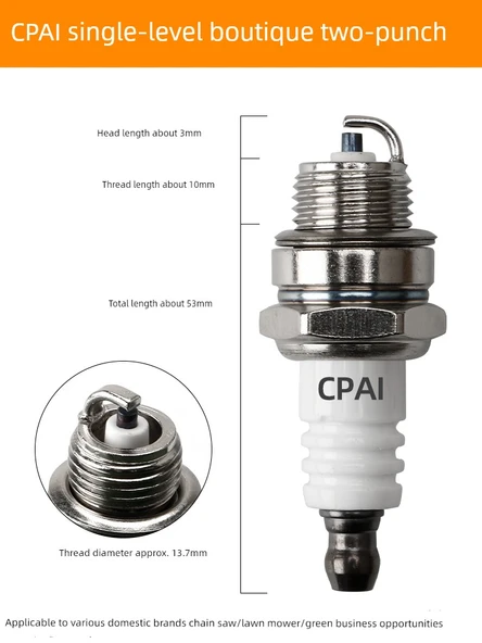 CPAI Alman 2 Zamanlı 1. Seviye Buji - 1 Adet (Motorlu Testere)