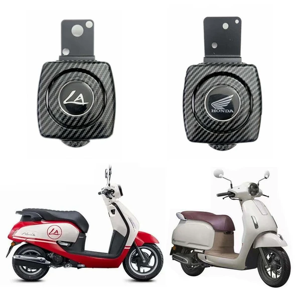 Motosiklet Su Bardağı Tutucu - Xindazhou Honda LA Karbon Desenli Standart Model - 6