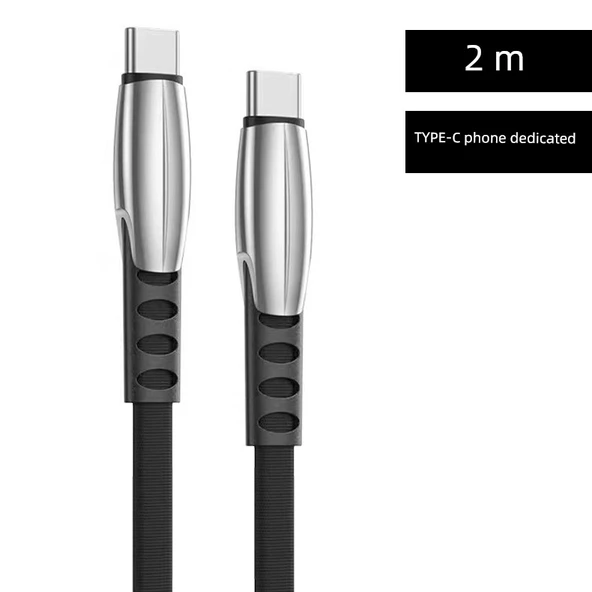 PCX160 Motosiklet Şarj Kablosu - 2m - Type-C Huawei/Xiaomi/Oppo/Vivo