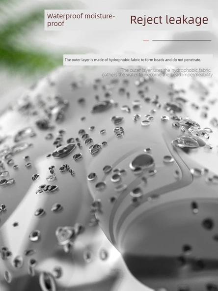 Elektrikli Araba Yağmur Güneş Koruma Örtüsü - Düz Renk Şeffaf - Kalınlaştırılmış - Resim 5