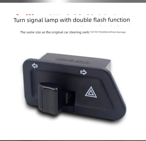 Haojue AFR125 Motosiklet Çift Flaş Sinyal Anahtarı - Tekli - 8