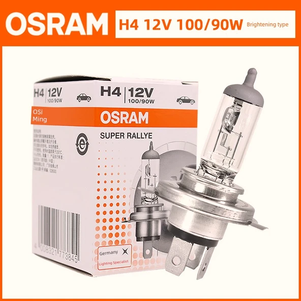 Osram H4 12V/100/90W Halojen Motosiklet Ampulü (Çin Üretimi)