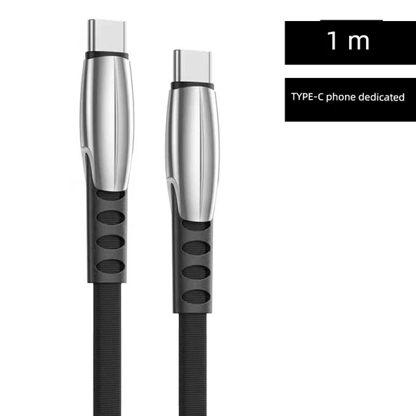 PCX160 Motosiklet Şarj Kablosu - 1m - Type-C Huawei/Xiaomi/Oppo/Vivo