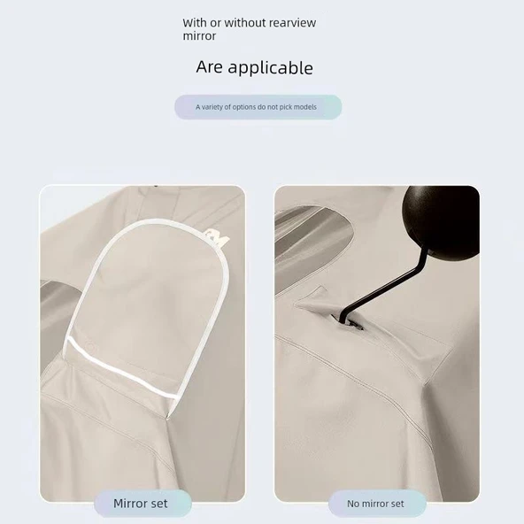 Motosiklet Yağmurluk Panço 4XL - Açık Koyu Yeşil - Oxford Kumaş - 9