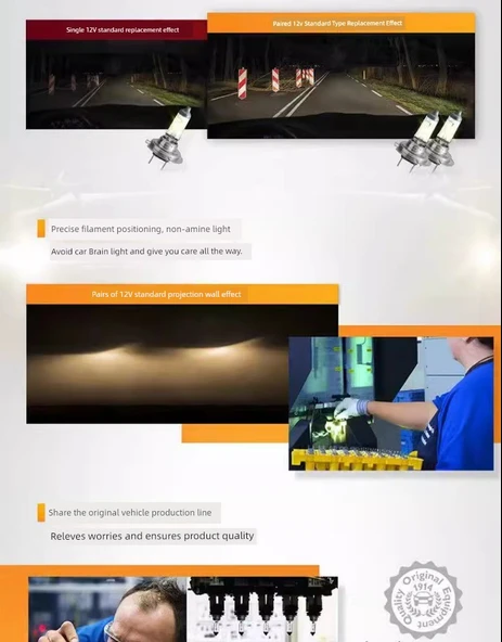 Osram H4 12V/100/90W Halojen Motosiklet Ampulü (Çin Üretimi) - 9