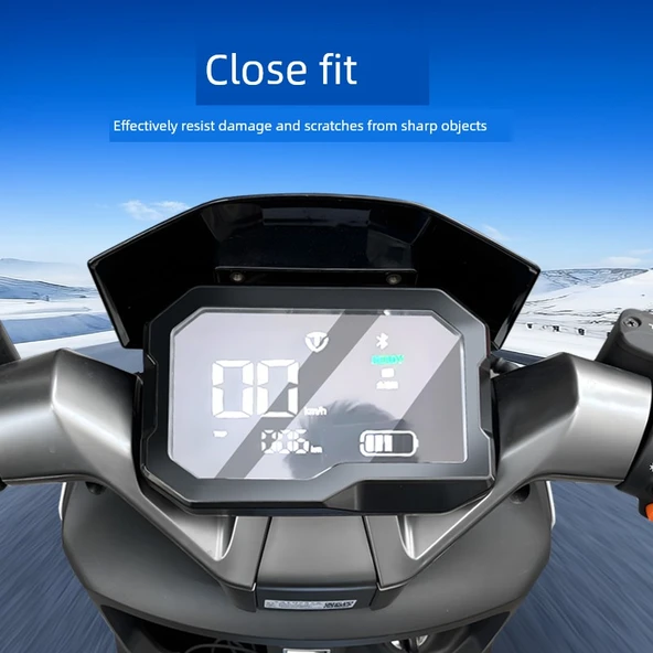 Sky EB Motosiklet Far ve Stop Lamba Film Seti - 4