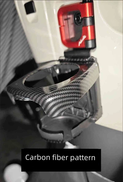 Motosiklet Su Bardağı Tutucu - Xindazhou Honda LA Karbon Desenli Standart Model - 10
