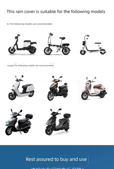 Motosiklet Elektrikli Akü Yağmur Koruma Kılıfı - Büyük Model - Nötr Gri - 7