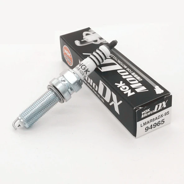 NGK LMAR8A-9 Rutenyum Altın Motosiklet Bujisi - LMAR8ADX-9S - 6
