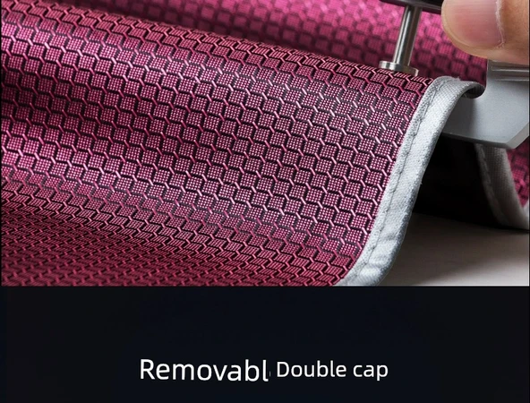 Elektrikli Motosiklet Yağmurluğu - Oxford Kumaş - XXXXL - Tek Kişilik - Bordo - 11