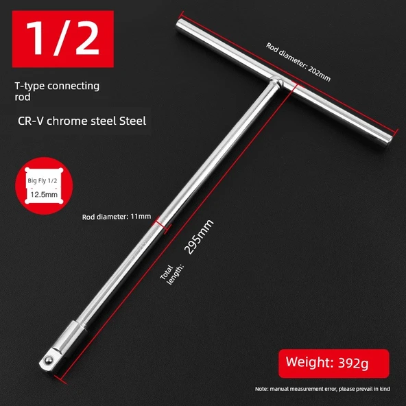 T Tipi Lokma Anahtarı - 1/2" T Şekilli