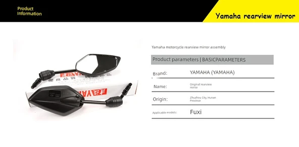 Yamaha AS125 Fuying Sağ Ayna Tutucu Braketi [Orijinal, Sahteciliğe Karşı] - 8