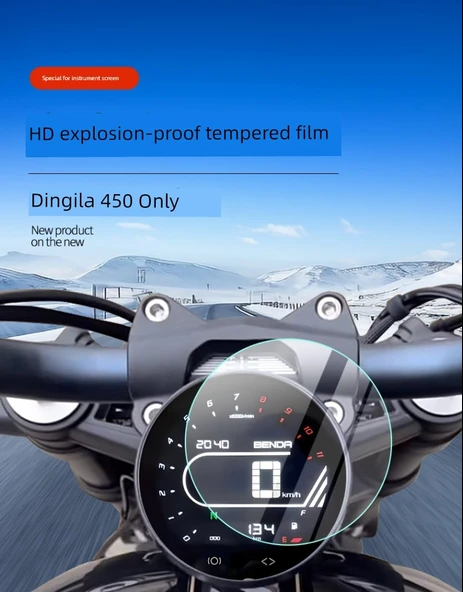 Benda Jinjila 450 Ekran Koruyucu - Mat, Yansıma Önleyici Yumuşak Film - 2 Adet - 7