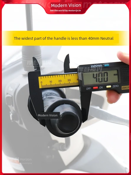 Yamaha Motosiklet Gidon Kılıfı Seti - NMAX Model - 6
