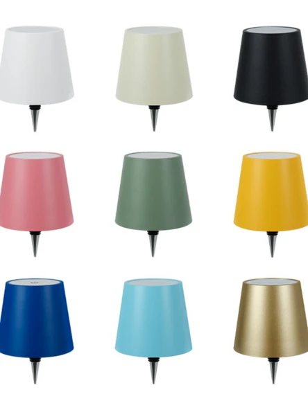 Şarap Şişesi Tasarımlı LED Masa Lambası - Siyah Alüminyum - USB Şarjlı - Dokunmatik Dimleme - TYPE C - Resim 5