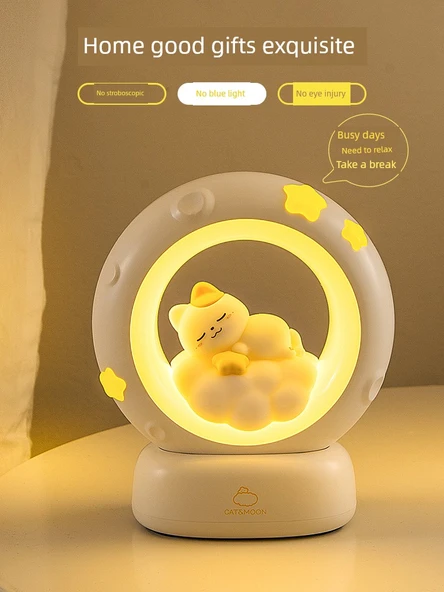 Şarj Edilebilir LED Gece Lambası - Renkli Panda - 12
