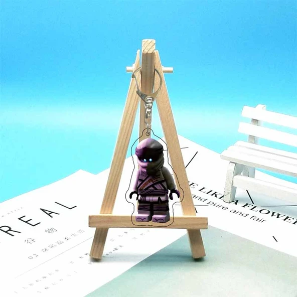 Ninjago Lloyd Altın Ninja Akrilik Anahtarlık - 5