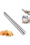 Alüminyum Oklava Mutfak Oklava Ekmek ve Hamur Oklava 50cm - 2