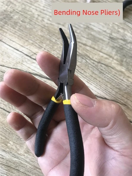 El Yapımı DIY Takı Pensesi - Şarapnel Takı Pensesi - 3