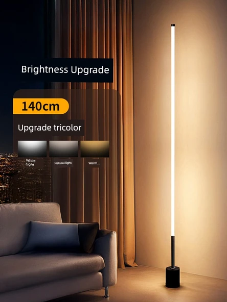 LED Zemin Lambası 140cm Üç Renk Değiştirme