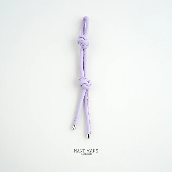 Minimalist Deri Örgü Araba Anahtarlık - No. 5 Stil H208 - Resim 11