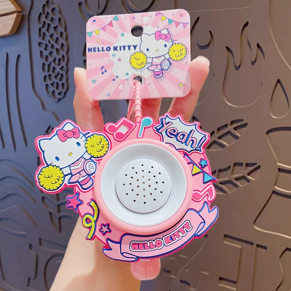 Sanrio Mini Hoparlör Anahtarlık - Hello Kitty