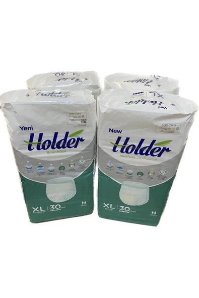 Holder Emici Külot Yetişkin Hasta Bezi X Large 30 x 4 Adet