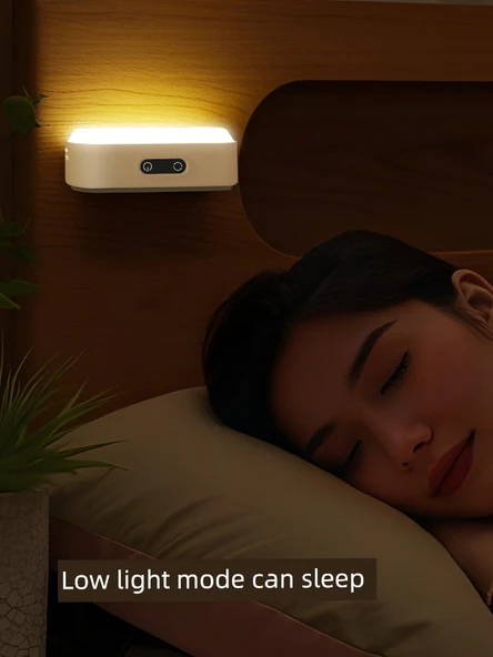 Şarj Edilebilir LED Masa Lambası Başucu Gece Lambası - 1200mA Şarjlı - Resim 4