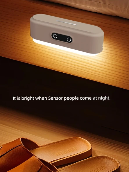 Şarj Edilebilir LED Masa Lambası Başucu Gece Lambası - 1200mA Şarjlı - Resim 3