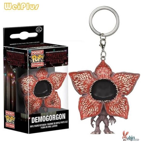 Stranger Things Yamyam Çiçek Figür Anahtarlık 10cm