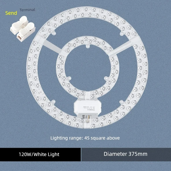 LED Tavan Lambası Modülü - 120W 37.5cm Parlak Beyaz Işık