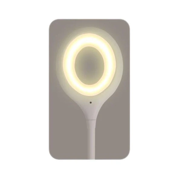 Ses Kontrollü LED Gece Lambası - Tek Fonksiyonlu Ses Kontrolü - Monokrom (Fişsiz)