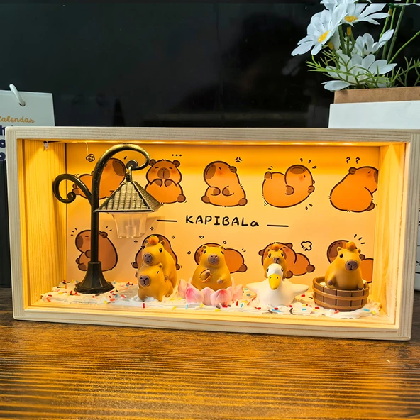 Sevimli Küçük Gece Lambası - SüngerBob Desenli Fişli Lamba - 7