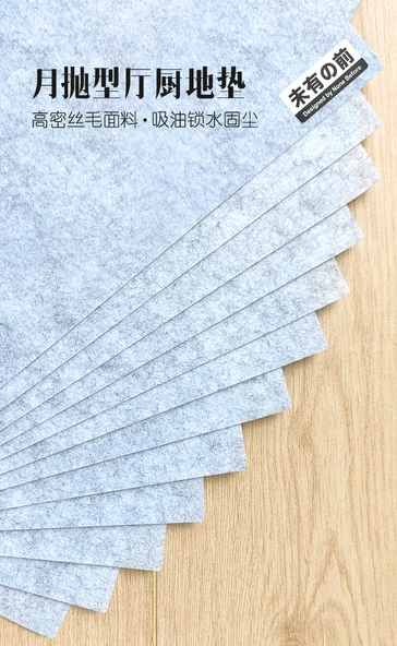 Tek Kullanımlık Mutfak Halısı - 500mm x 1000mm - Kömür - 12 Adet - Resim 5