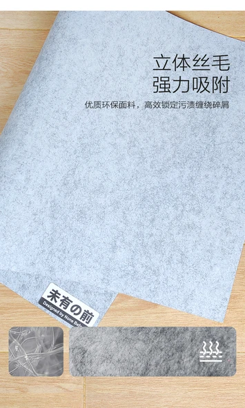 Tek Kullanımlık Mutfak Halısı - 500mm x 1000mm - Kömür - 12 Adet - Resim 6