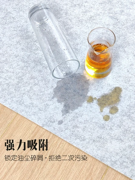 Tek Kullanımlık Mutfak Halısı - 500mm x 1000mm - Kömür - 12 Adet - Resim 3