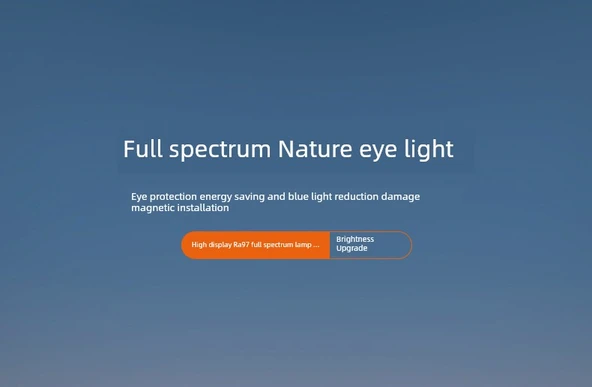 LED Tavan Lambası Dönüşüm Kiti - 410mm Tam Spektrum Ra97 Tek Sıra Dörtlü 40W Üç Renk - 5