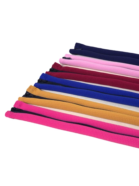 Ofis Koltuğu Kolçak Kılıfı - Japon Kabartmalı Gri - 45cm (16cm Çevre) - 6