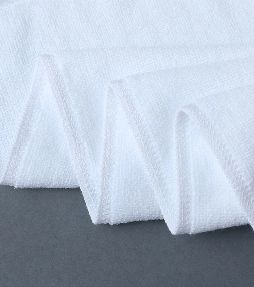 Otel Tipi Beyaz Pamuklu Banyo Havlusu 600g İş Oteli 75x150cm - Resim 11