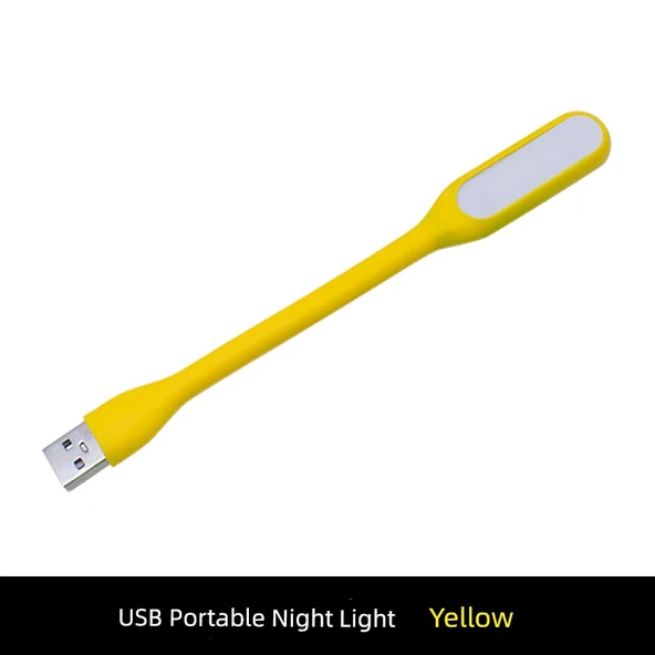 USB LED Gece Lambası - Sarı